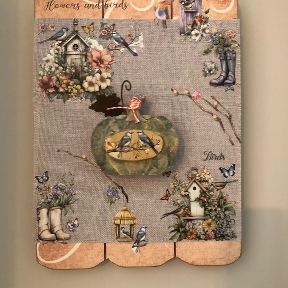 Repurposed wall hanging - Picture 11 of 12